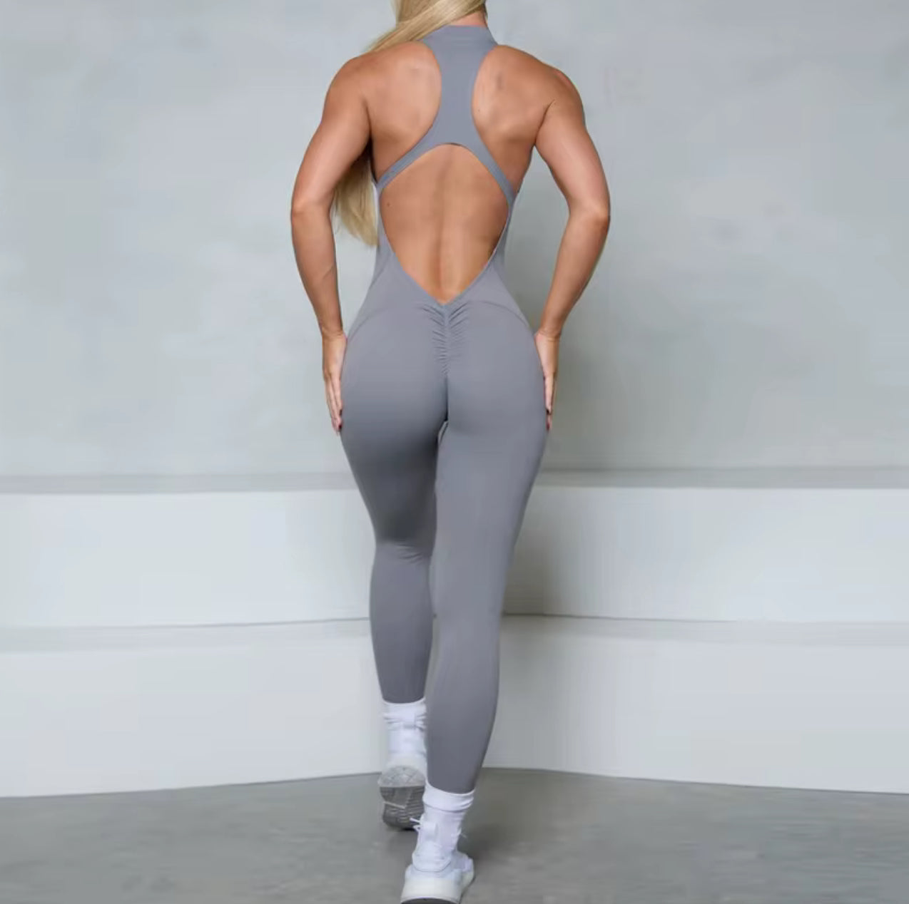 One Piece Spandex Jumpsuit